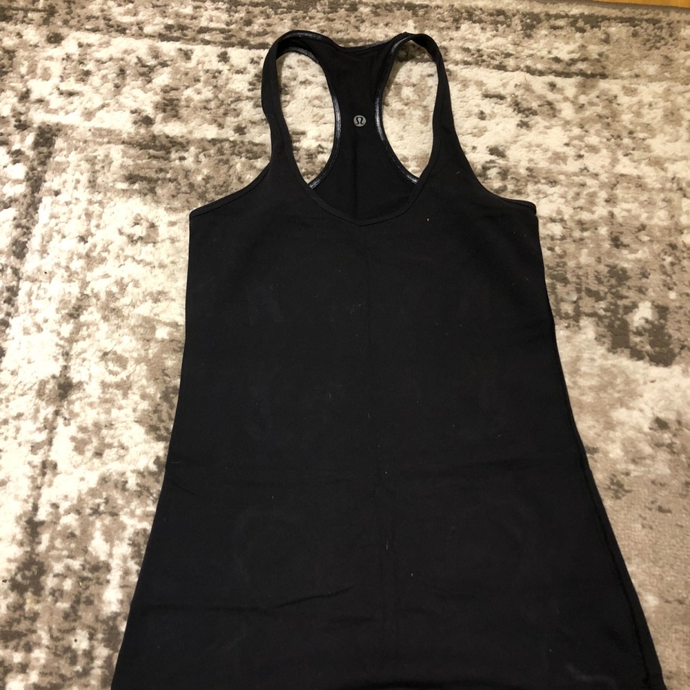 Lululemon cool racerback blk sz 6
